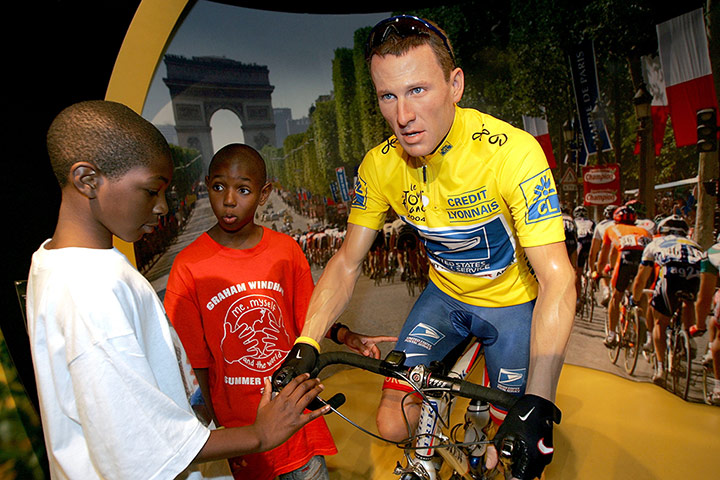 waxworks: Lance Armstrong