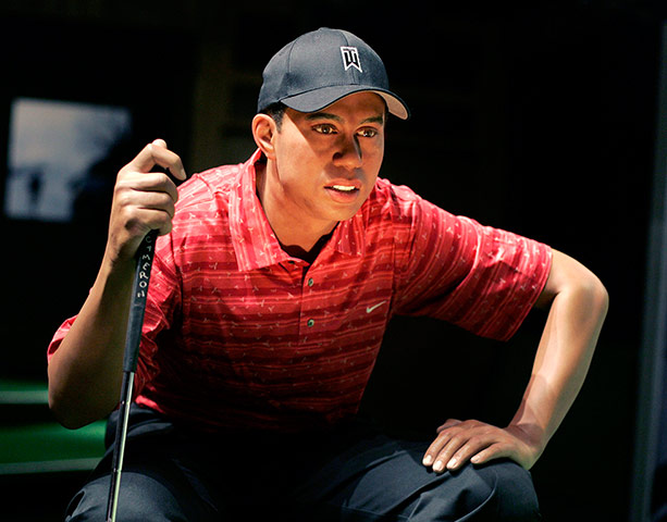 waxworks: Tiger Woods