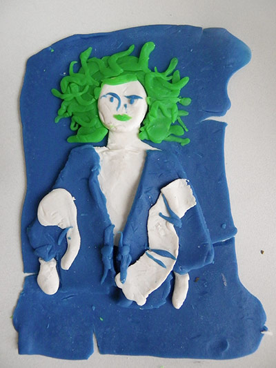 Play-doh photographs: Helen Tamiris 1929