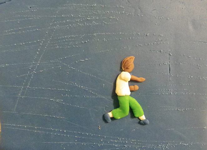 Play-doh photographs: Untitled from the series Protest, Tokyo