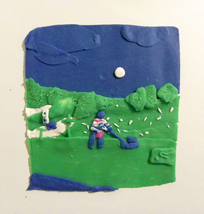 Play-doh photographs: Pittsburgh