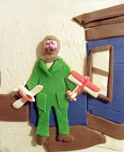 Play-doh photographs: Charles