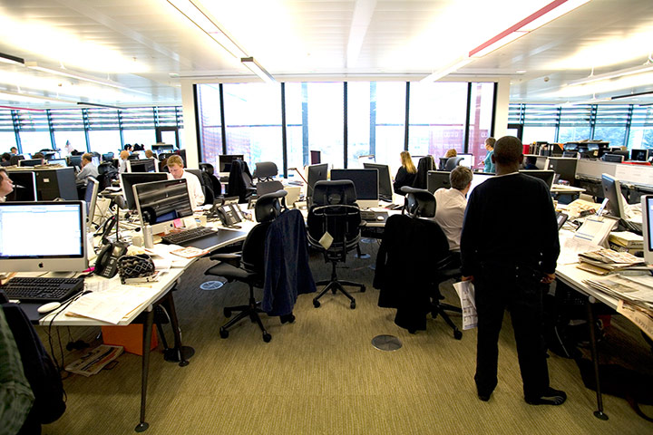 How the Guardian is made: The newsroom - how the Guardian is made - Education Centre resource