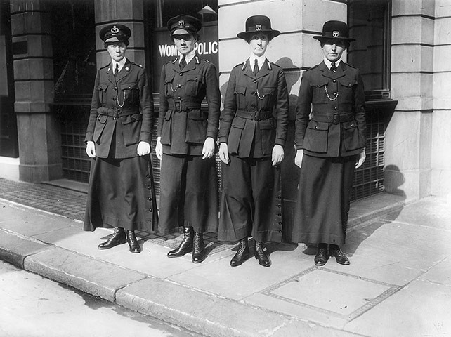 Female police officers