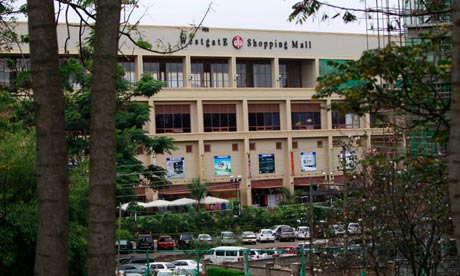 Westgate mall in Nairobi