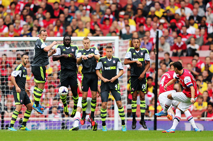 football: Arsenal v Stoke City - Premier League