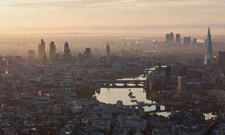 Aerial Views of London, Britain - 13 Jun 2012