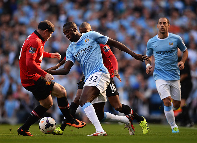 footy -: Manchester City v Manchester United - Premier League