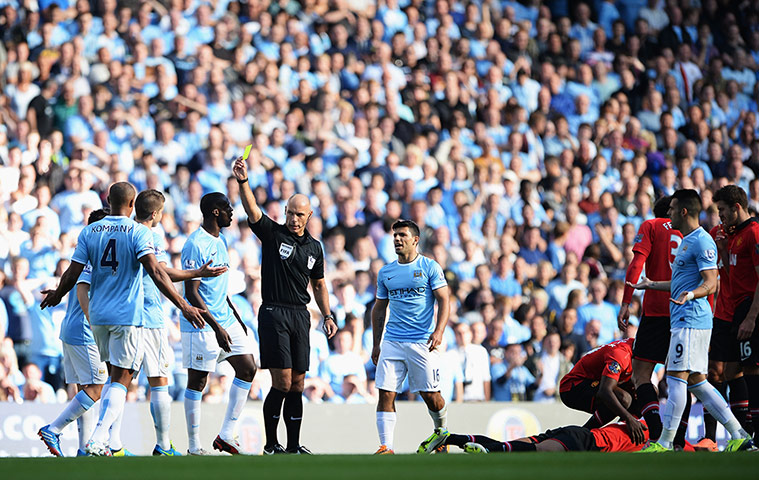 footy -: Manchester City v Manchester United - Premier League