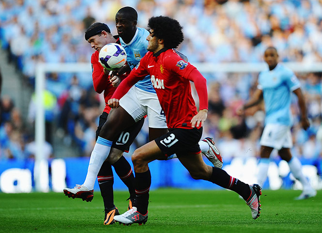 footy -: Manchester City v Manchester United - Premier League