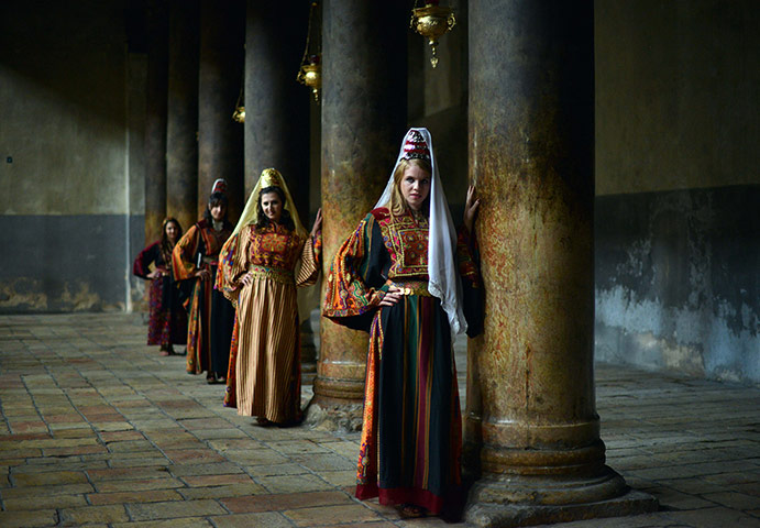 Weekend in pictures: Palestinian Fashion Show in Bethlehem