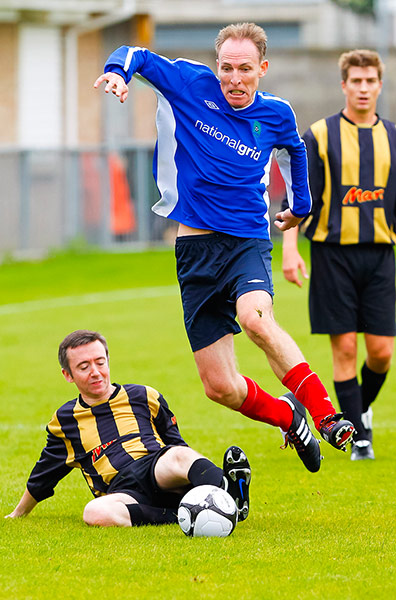 Labour football match: MP Jim Murphy 