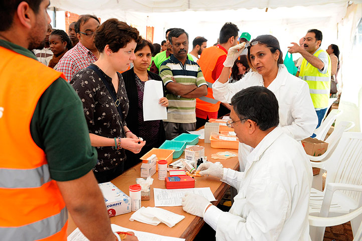Nairobi mall siege: giving blood
