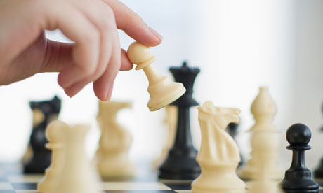 Playing game of chess