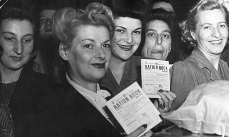 Strict rationing was introduced in Britain during the second world war