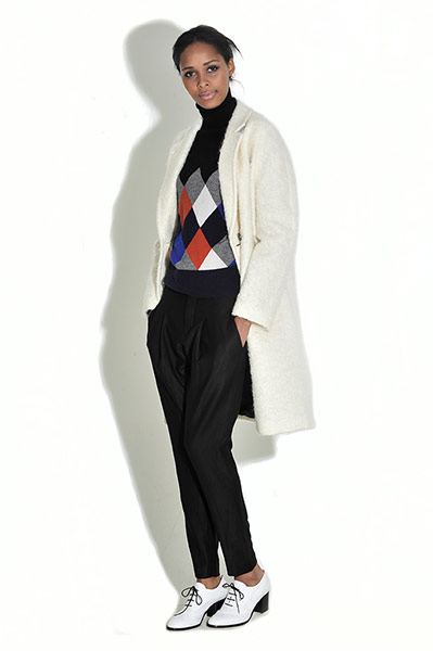 sweatshirts lineup: Boyfriend coats