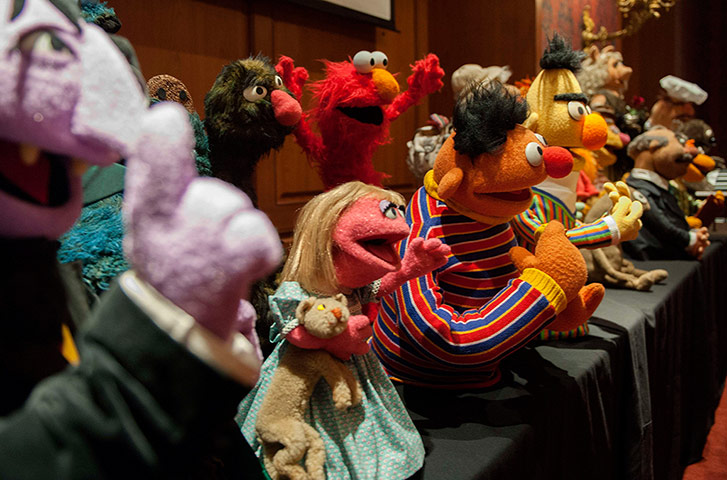 Muppets donation: Count and puppets