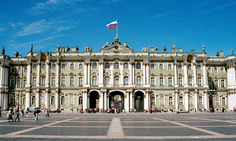 The Hermitage Museum in St Petersburg, Russia