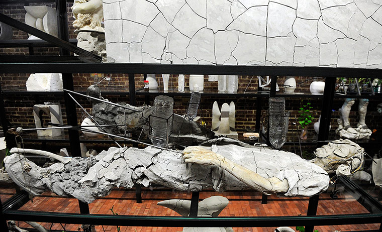 Sackler: Today We Reboot the Planet by Adrian Villar Rojas