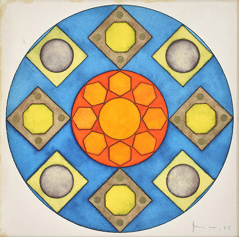 Mira Schendel: Mandala 1974 