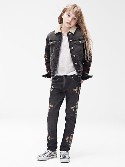 Isabel Marant for H&M: Isabel Marant young girl