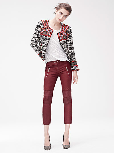 Isabel Marant for H&M: Isabel red trousers