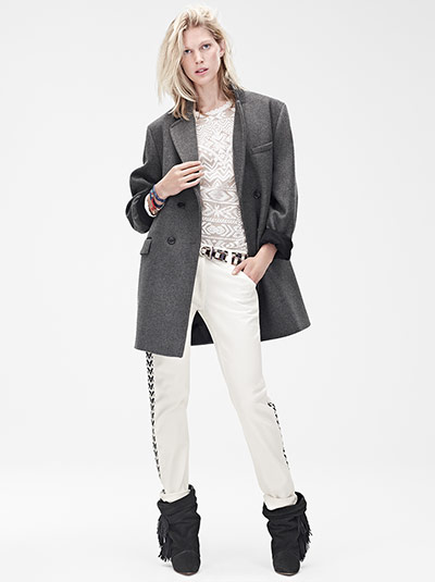 Isabel Marant for H&M: Isabel white trousers