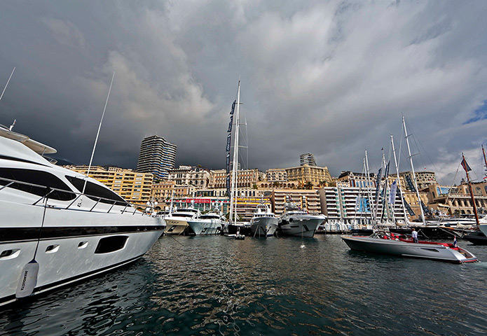 Yachts: Luxury boats are seen in Monaco port