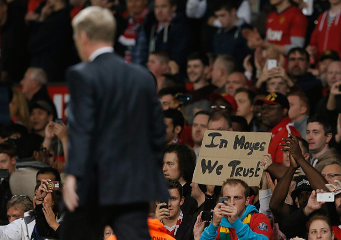 sport: Manchester United's manager David Moyes