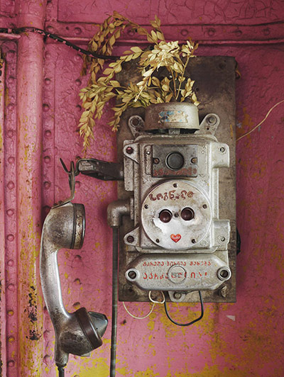 Chiatura cable car: Soviet era miners' cable car 