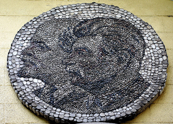 Chiatura cable car: Soviet era miners' cable car 