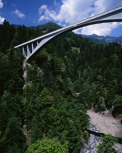 Ten best: Salginatobel Bridge, Switzerland