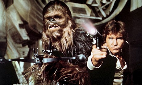 han solo and chewbacca