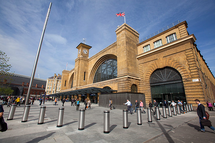 Kings Cross regeneration: Kings Cross square and train station 