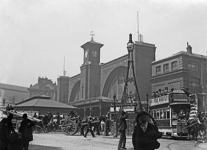 Kings Cross regeneration: King's Cross station, circa 1890