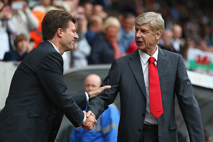 sport: Swansea City v Arsenal - Premier League
