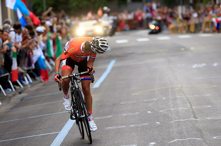 cycling: Gold medalist Marianne Vos of the Nether