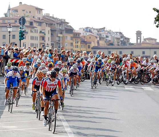 cycling: Small of U.S. leads the pack