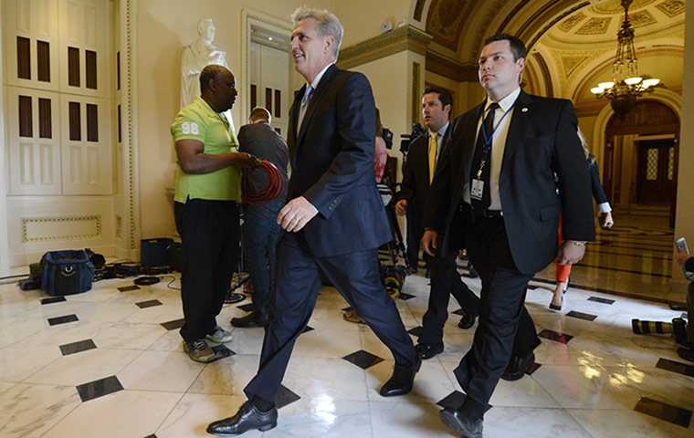 us shutdown: US House Republican meeting