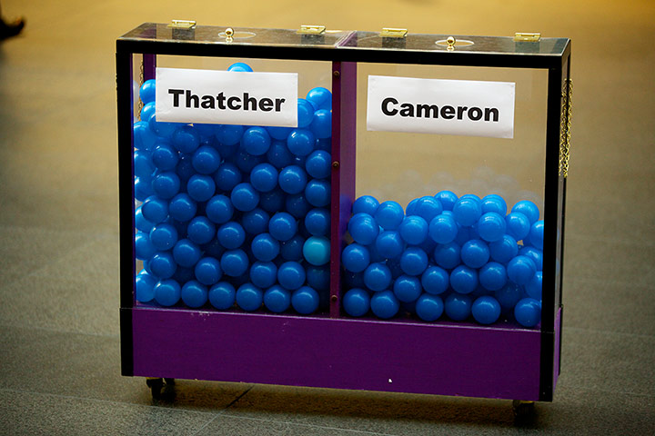 Demos at Tory conference: Demos at Tory conference