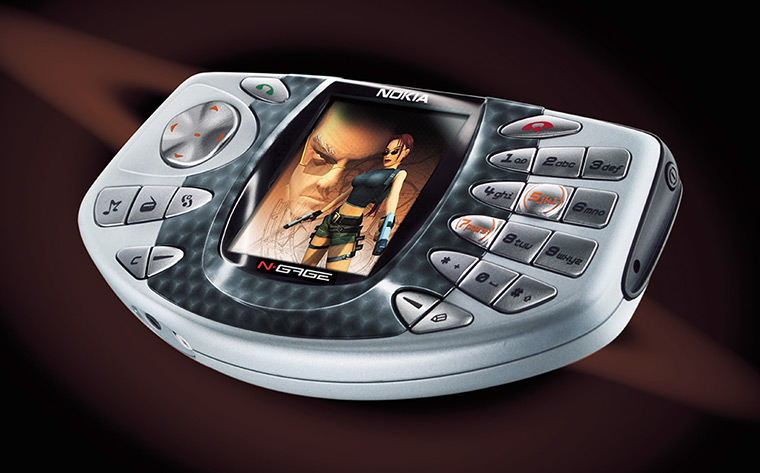 Nokia timeline: 2003: Nokia N-Gage mobile phone and handheld game system