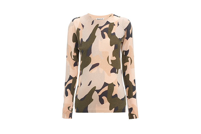 Autumn sweatshirts: Autumn sweatshirts Whistles camo jumper