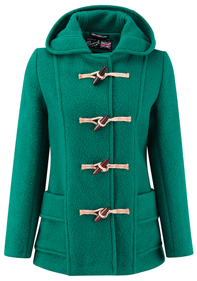 Coats - Weekend 20 Best: green duffle coat