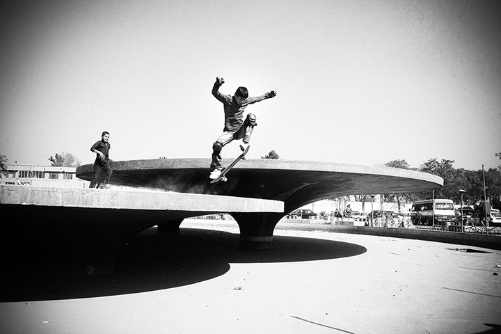 Skateistan: Fountain Sculpture