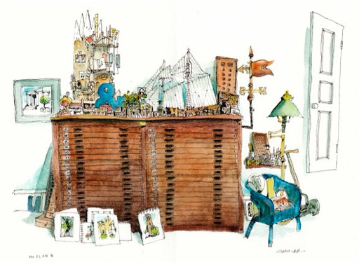 Share your art everyday: No Plan B