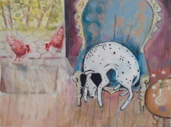 Share your art everyday: Snoozing on a sunny afternoon