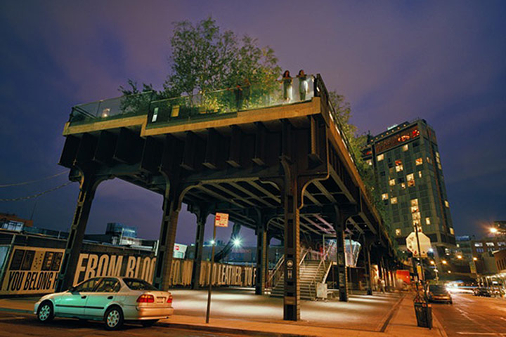 Bupa space: High Line