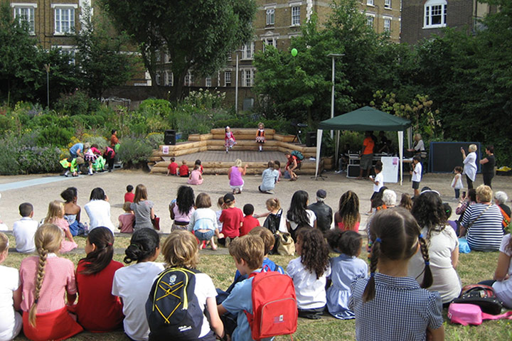 Bupa space: Mint Street Park