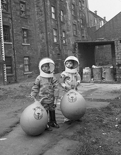 Bupa space: Glasgow Space Hopper
