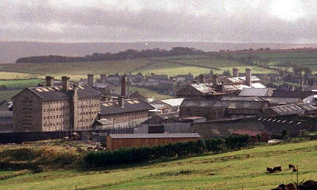 Dartmoor prison in Devon